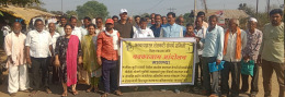 अन्यायग्रस्त शेतकऱ्यांच्या चक्काजाम आंदोलनाला यश