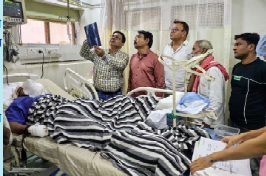 सनफ्लग कपनीत कनची पली पडल्यान दान मजर गभीर जखमी