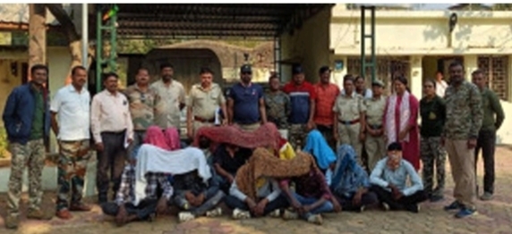वाहनातून रानडुकराची वाहतूक; १२ आरोपींना ४ मार्चपर्यंत न्यायालयीन कोठडी