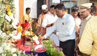 “जय शिवाजी -जय भारत’पदयात्रेने भंडारा शहरवासी झाले मंत्रगुग्ध