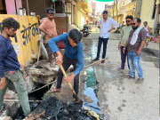 तुमसर शहरात पावसाळापूर्व नाली सफाई मोहिमेला युद्धपातळीवर प्रारंभ